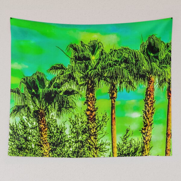 Item preview, Retro Palm Trees designed and sold by Designs By YL.