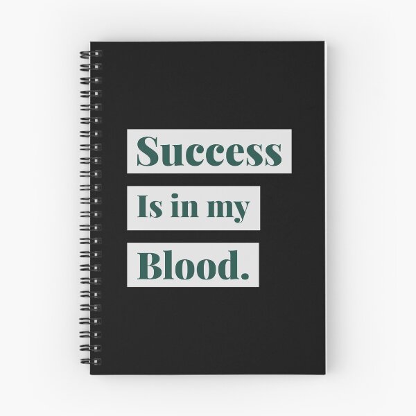 Item preview, Success Is In My Blood designed and sold by Amine-Creation.