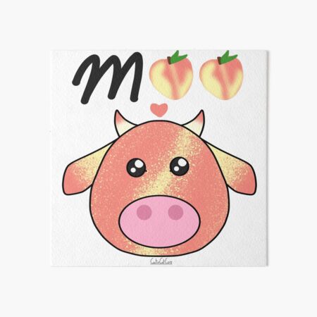 Cute Pink Cow Print, Shabby Chic Seamless Pattern Cutting Board