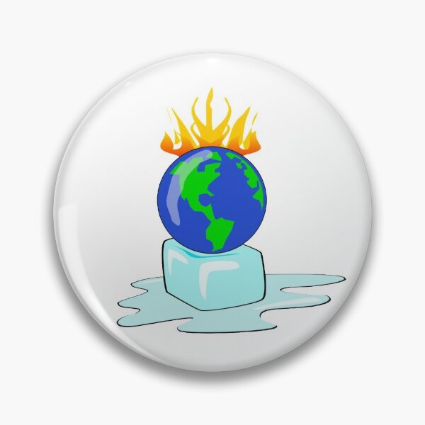 Item preview, Climate Change Earth is on fire planet is melting  designed and sold by Giovanni's  Brown Quotes.
