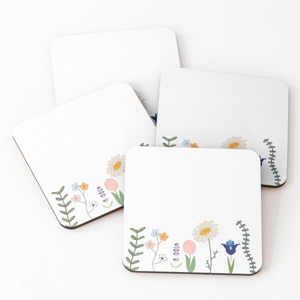 Item preview, Wildflower floral nature field designed and sold by ifcamille.