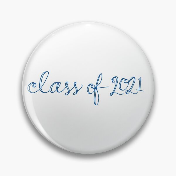 Item preview, Class of 2021 Cursive Blue designed and sold by CGBCreative.