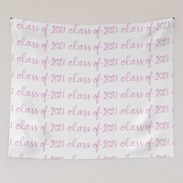 Item preview, Class of 2021 Cursive Pink designed and sold by CGBCreative.