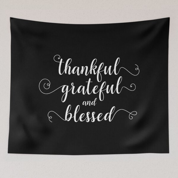 Item preview, Thankful, Grateful & Blessed designed and sold by Honeybee Designs.