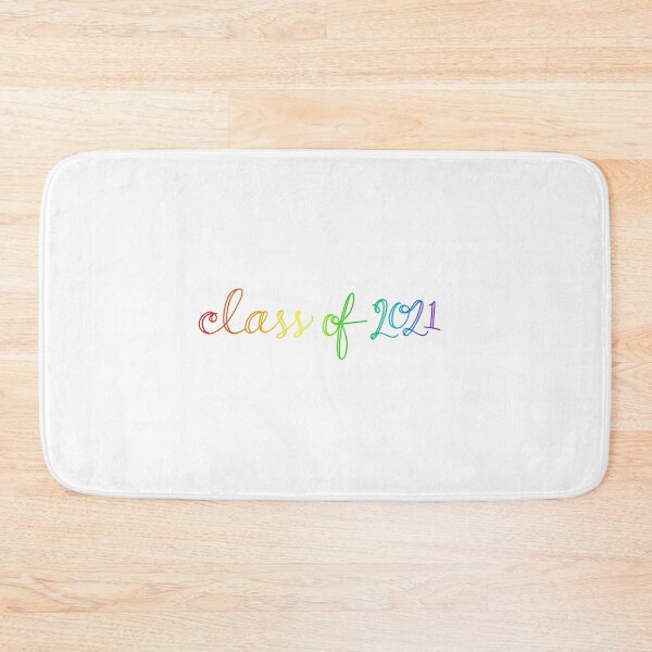 Item preview, Class of 2021 Cursive Rainbow designed and sold by CGBCreative.