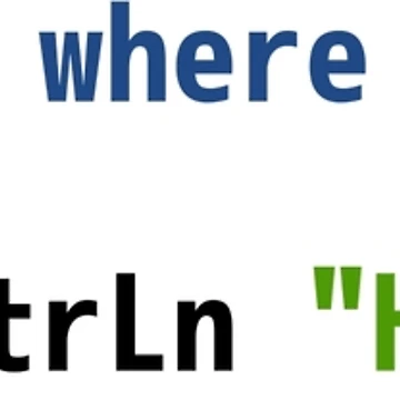 Artwork thumbnail, Hello World Haskell Code - Light Syntax Scheme Coder Design by geeksta