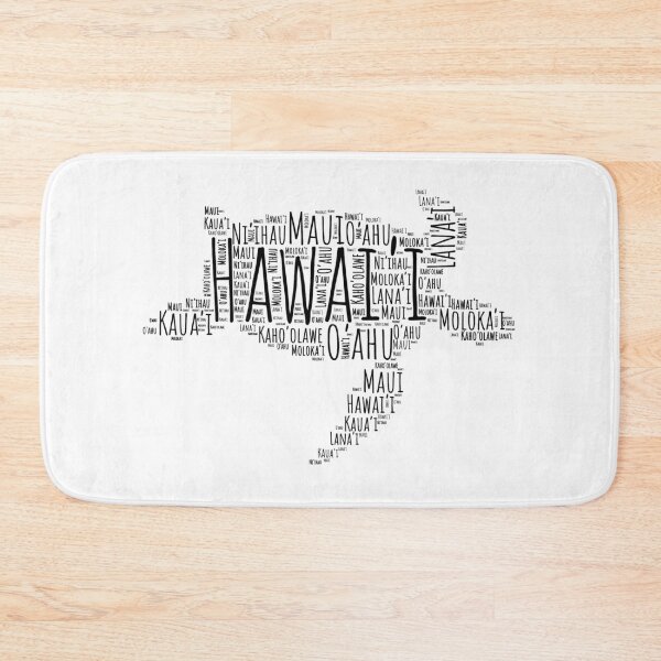 Item preview, Hawaiian Islands Sea Turtle Word Art designed and sold by peachycrossing.