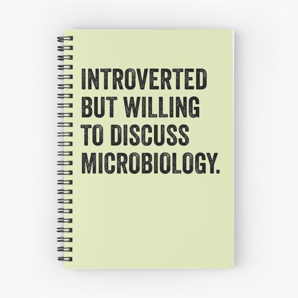 Item preview, Introverted But Willing To Discuss Microbiology designed and sold by kamrankhan.