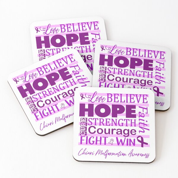 Item preview, Love Believe Hope Chiari Malformation Awareness designed and sold by largellie.