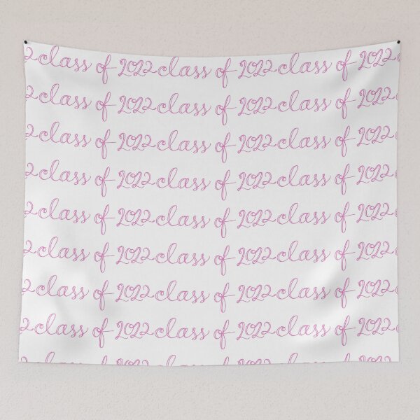 Item preview, Class of 2022 Cursive Pink designed and sold by CGBCreative.