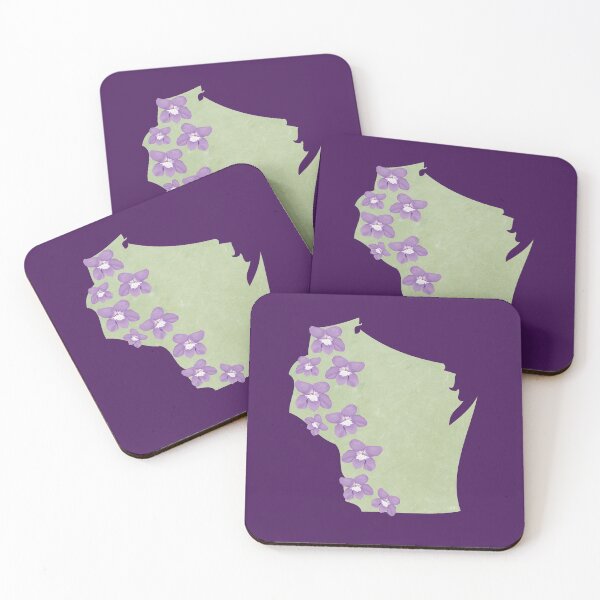 Item preview, Wisconsin Violet designed and sold by Lavenderbuttons.
