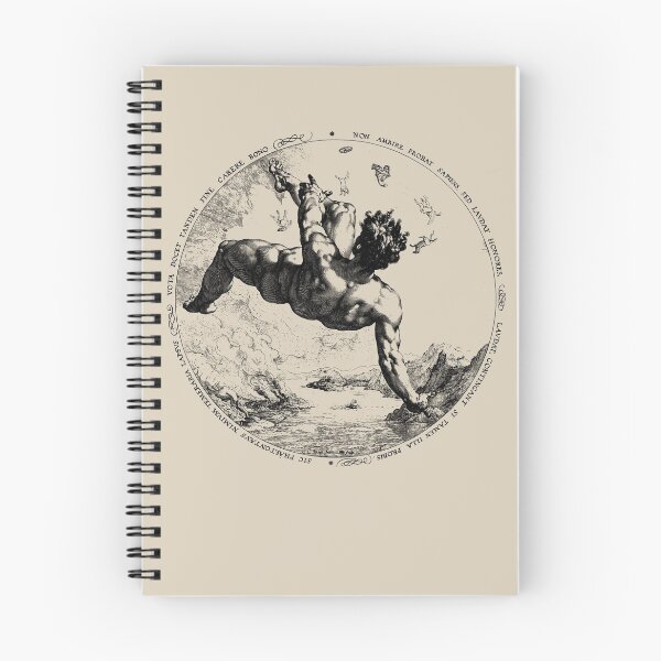 Item preview, Phaeton - Hendrick Goltzius, Icarus, Greek Mythology, Aesthetic, Goth designed and sold by SpaceDogLaika.
