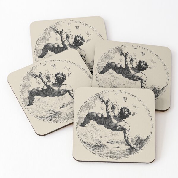 Item preview, Phaeton - Hendrick Goltzius, Icarus, Greek Mythology, Aesthetic, Goth designed and sold by SpaceDogLaika.