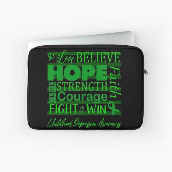 Item preview, Love Believe Hope Childhood Depression Awareness designed and sold by largellie.