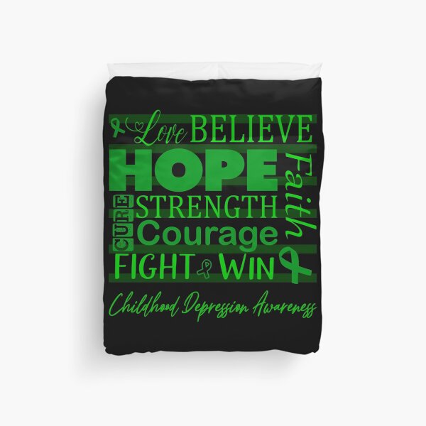 Item preview, Love Believe Hope Childhood Depression Awareness designed and sold by largellie.