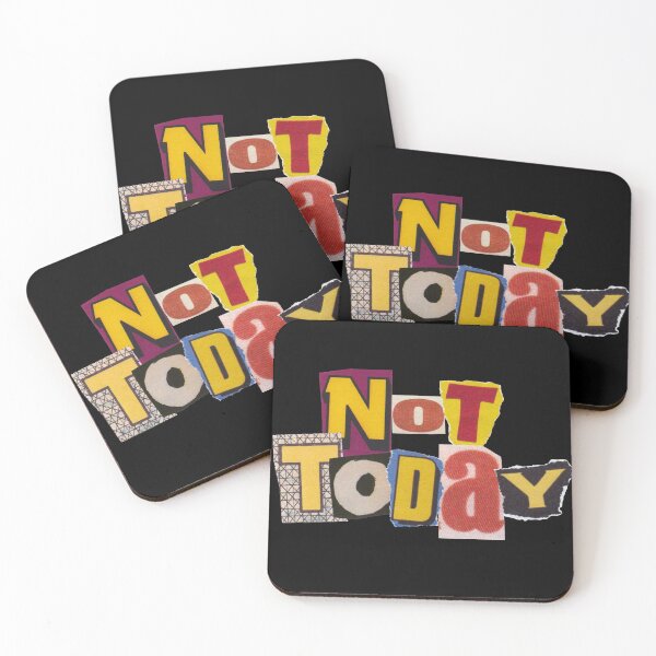 Item preview, Not today designed and sold by PrettyRansom.