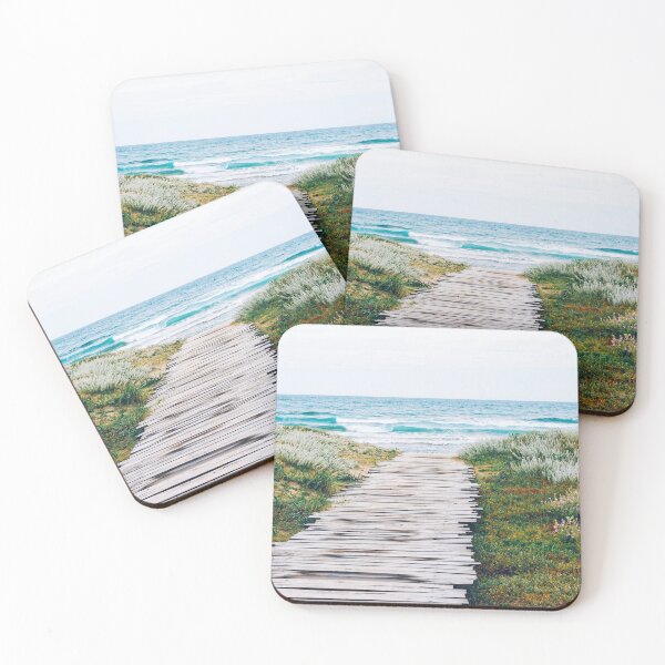 Item preview, Wooden Boardwalk Path To The Beach designed and sold by ChelleCreate.