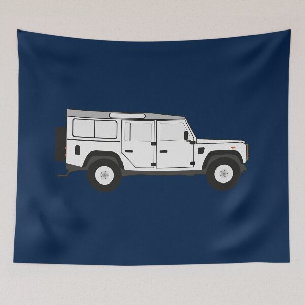 Item preview, Defender 110 SUV (Ice White / Midnight Blue) British classic designed and sold by NautilusMare.