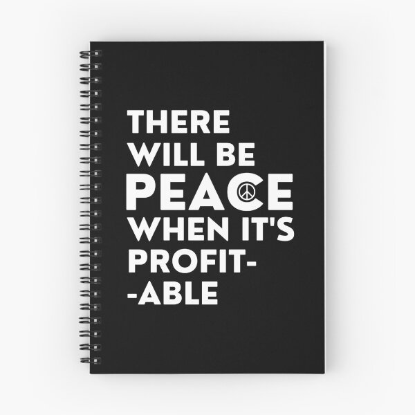 Item preview, There will be peace when it's profitable designed and sold by ApparelFactory.