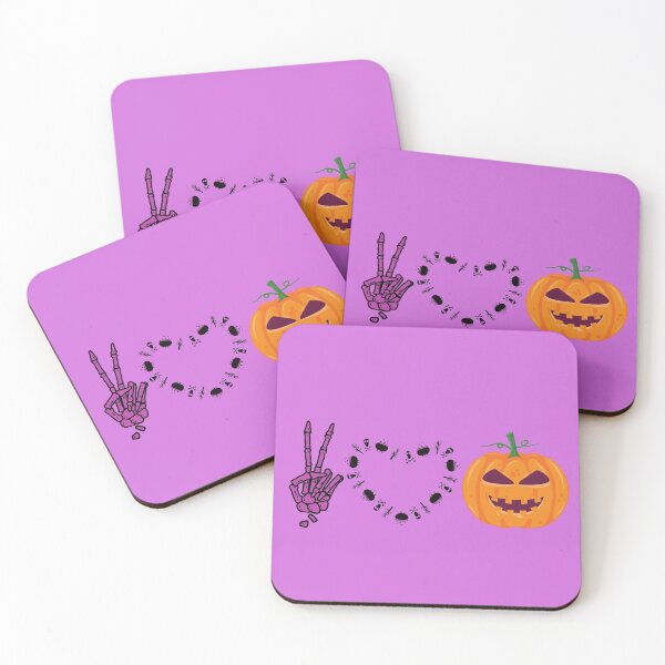 Item preview, Peace, Love, Halloween  designed and sold by PlumNearly.