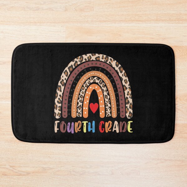 Item preview, Leopard Rainbow Fourth Grade Teacher First Day Of School designed and sold by Tatus Brinal.