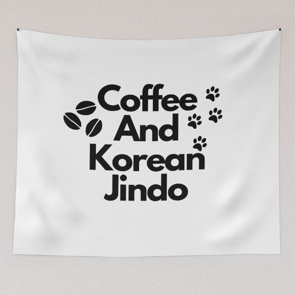 Item preview, Coffee And Korean Jindo designed and sold by Water Flick.