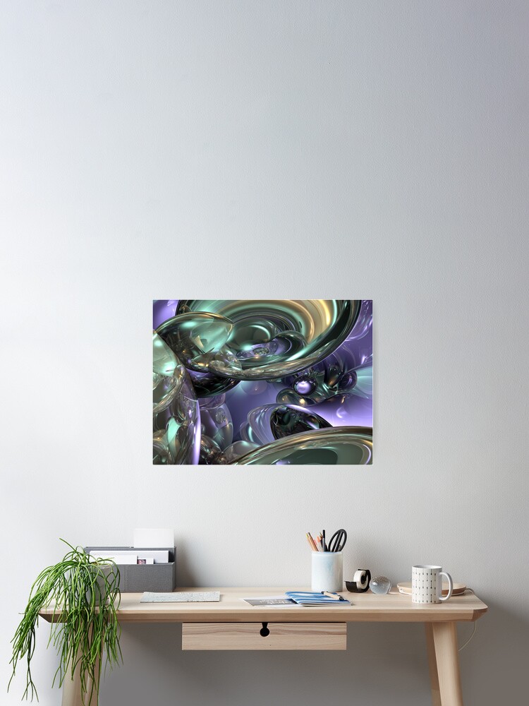 Thumbnail 2 of 3, Poster, Random Reflections designed and sold by perkinsdesigns.
