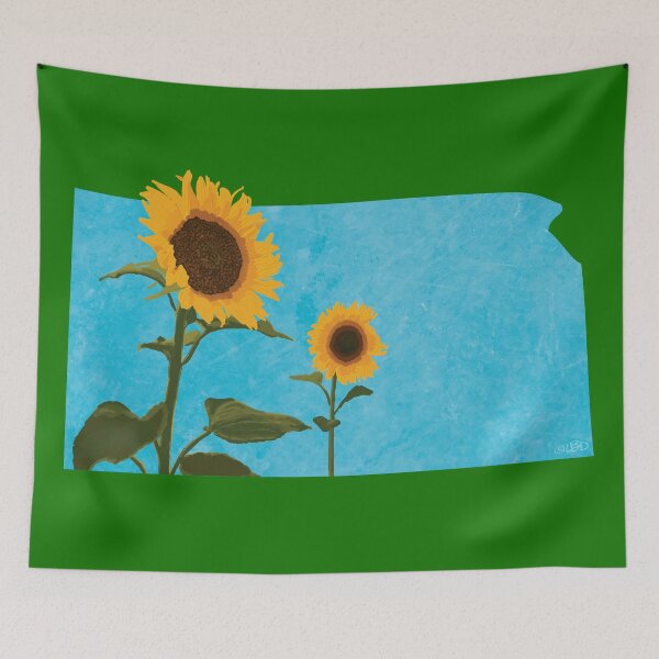 Item preview, Kansas Sunflower designed and sold by Lavenderbuttons.