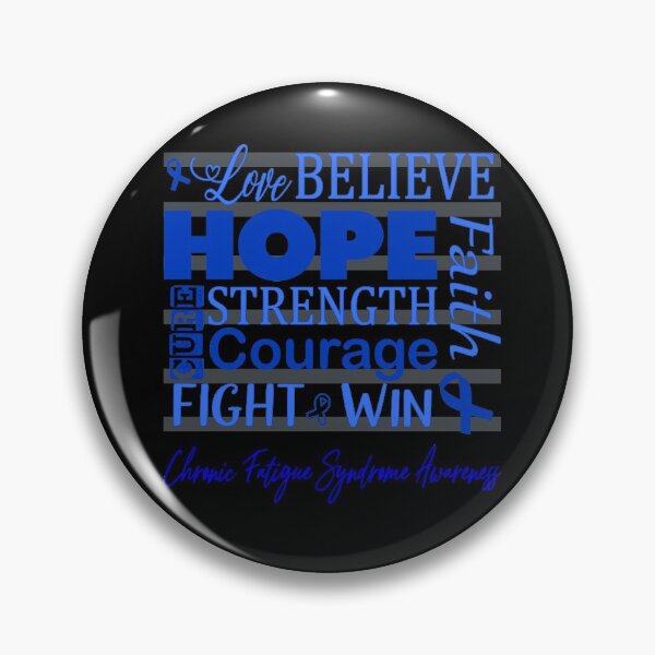 Item preview, Love Believe Hope Chronic Fatigue Syndrome Awareness designed and sold by largellie.