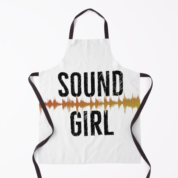 Item preview, Sound Girl Audio Wave | Yellow designed and sold by DanLopesMerch.