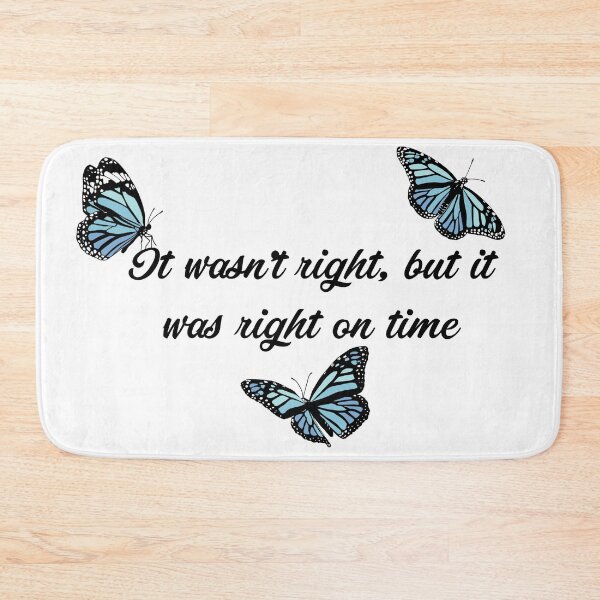 Item preview, Right On Time Blue Butterflies designed and sold by CMORRISON12345.