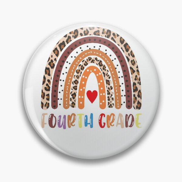 Item preview, Leopard Rainbow Fourth Grade Teacher First Day Of School designed and sold by Tatus Brinal.