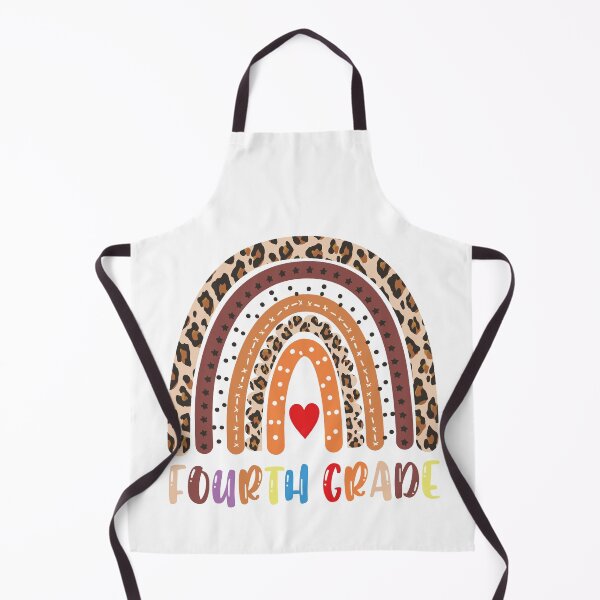 Item preview, Leopard Rainbow Fourth Grade Teacher First Day Of School designed and sold by Tatus Brinal.