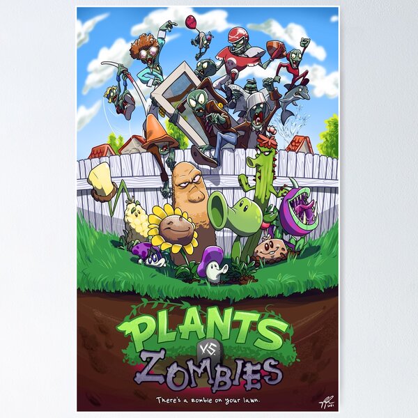 Plants vs. Zombies Battle for Neighborville Game Poster – My Hot