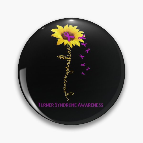 Artikelvorschau, Sonnenblume Du bist mein Bewusstsein für das Sunshine-Turner-Syndrom entworfen und verkauft von Brad-FI.