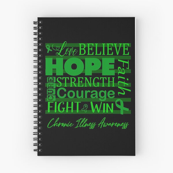 Item preview, Love Believe Hope Chronic Illness Awareness designed and sold by largellie.