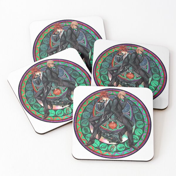 Item preview, Reno and Rude Stained Glass Final Fantasy 7 designed and sold by Lali-Holley.