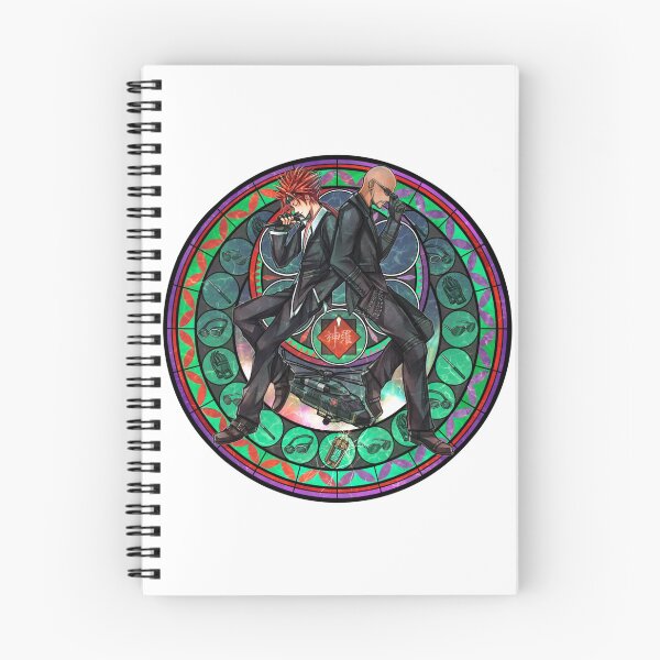Item preview, Reno and Rude Stained Glass Final Fantasy 7 designed and sold by Lali-Holley.