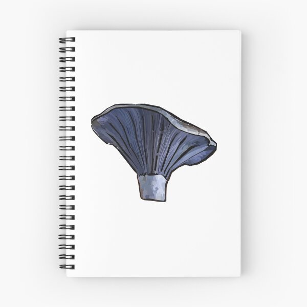 Item preview, Lactarius Indigo mushroom designed and sold by GentlyUsedLamp.