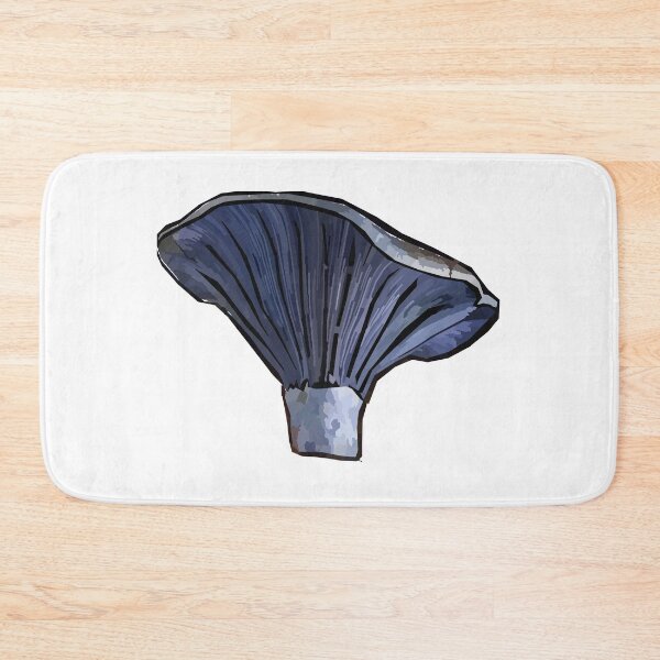Item preview, Lactarius Indigo mushroom designed and sold by GentlyUsedLamp.