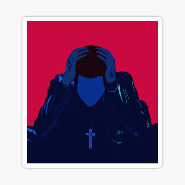 'Starboy'-Album-Cover Sticker
