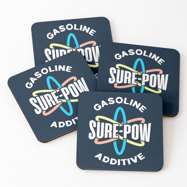 Item preview, Sure-Pow Gasoline Additive (Logo Only - Dark Blue) designed and sold by Justin Ellis.