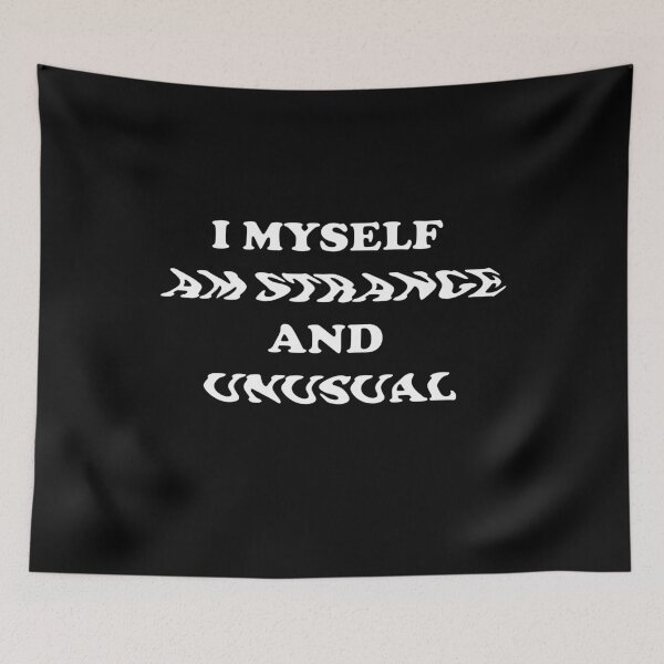 Item preview, i myself am strange and unusual gifts- designed and sold by seriesxanime.
