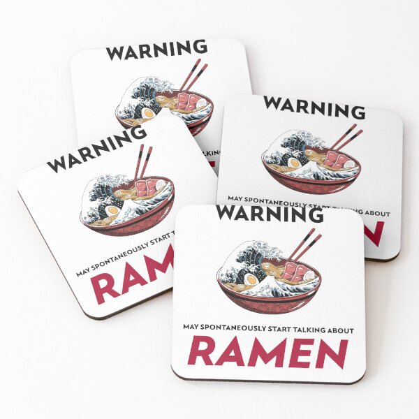 Item preview, Warning May Spontaneously Start Talking About Ramen designed and sold by Hamad Rehman.