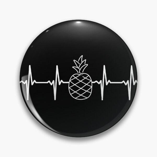 Item preview, pineapple heartbeat. Funny pineapple gift. designed and sold by ronaldsonou.