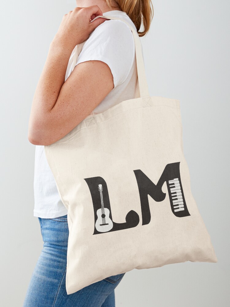 Thumbnail 1 of 5, Tote Bag, Lauryn Marie Initials designed and sold by laurynmmusic.