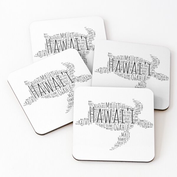 Item preview, Hawaiian Islands Sea Turtle Word Art designed and sold by peachycrossing.