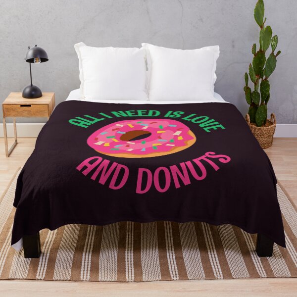 Item preview, All I Need Is Love and Donuts designed and sold by Full Moon.