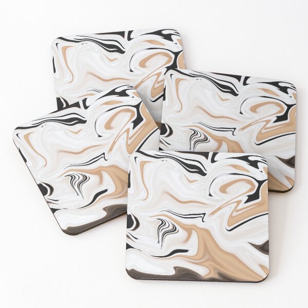 Item preview, Gold Black liquid marble by Minimal DM designed and sold by MinimalDM.