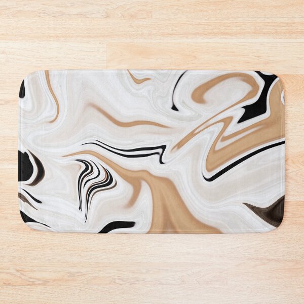 Item preview, Gold Black liquid marble by Minimal DM designed and sold by MinimalDM.